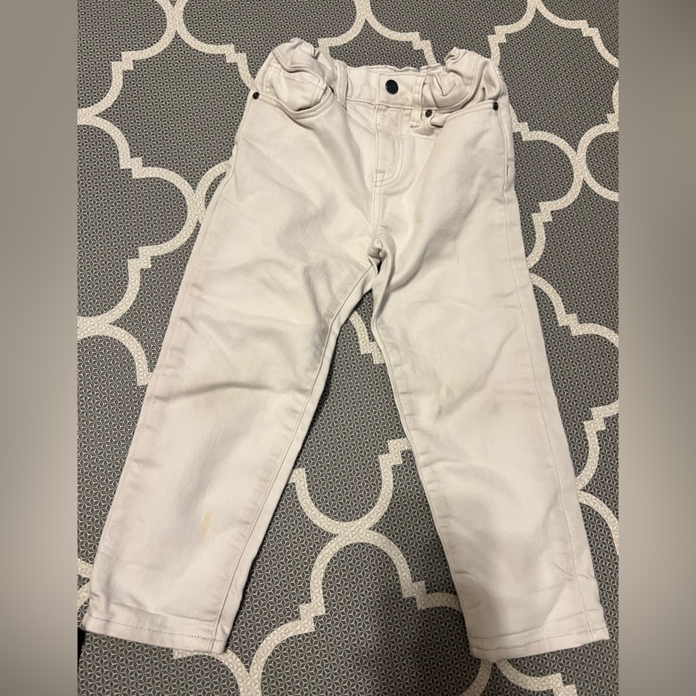 Burberry Off-White Skinny Jeans